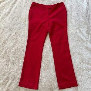 Worthington Bold Scarlet Trousers modern fit / straight leg